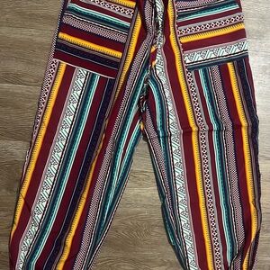 Multicolor Striped Women’s Pants